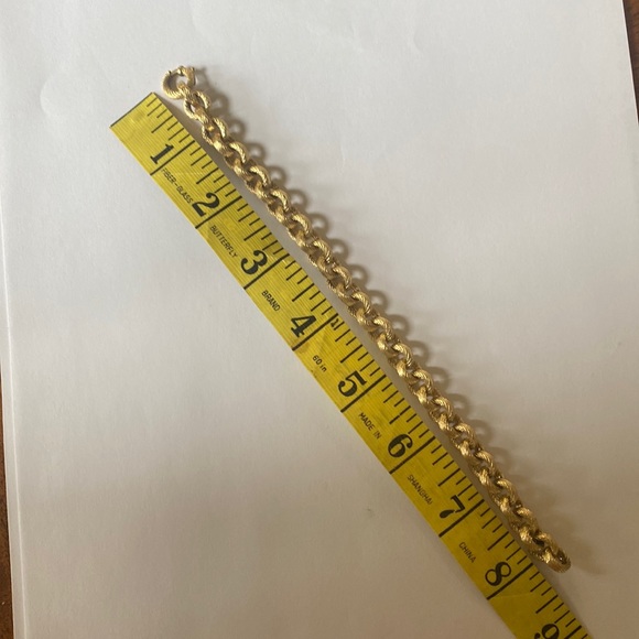 18k Italian Gold bracelet. - Picture 4 of 10